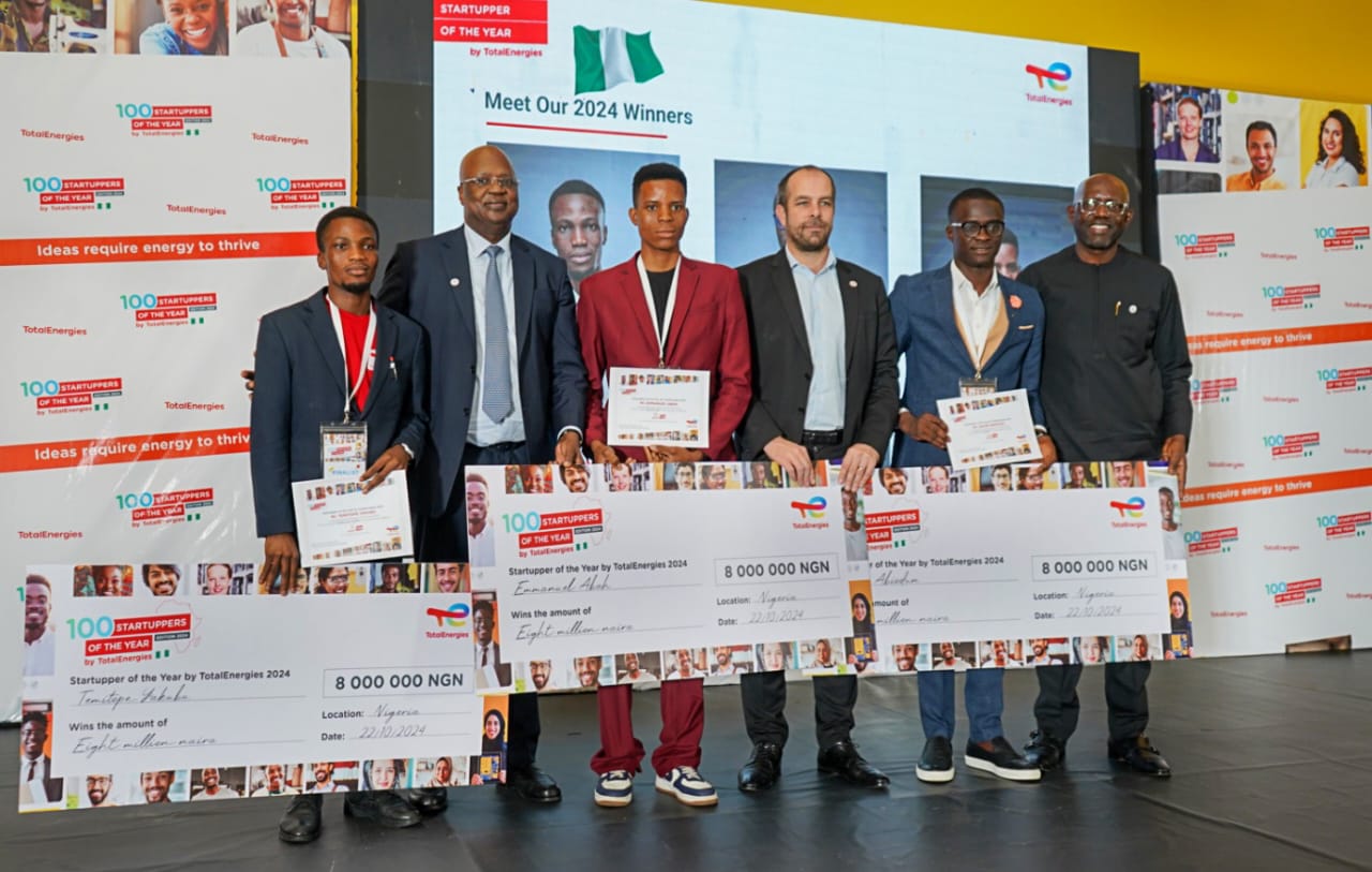 Three winners emerge in 2024 TotalEnergies' Startupper Challenge