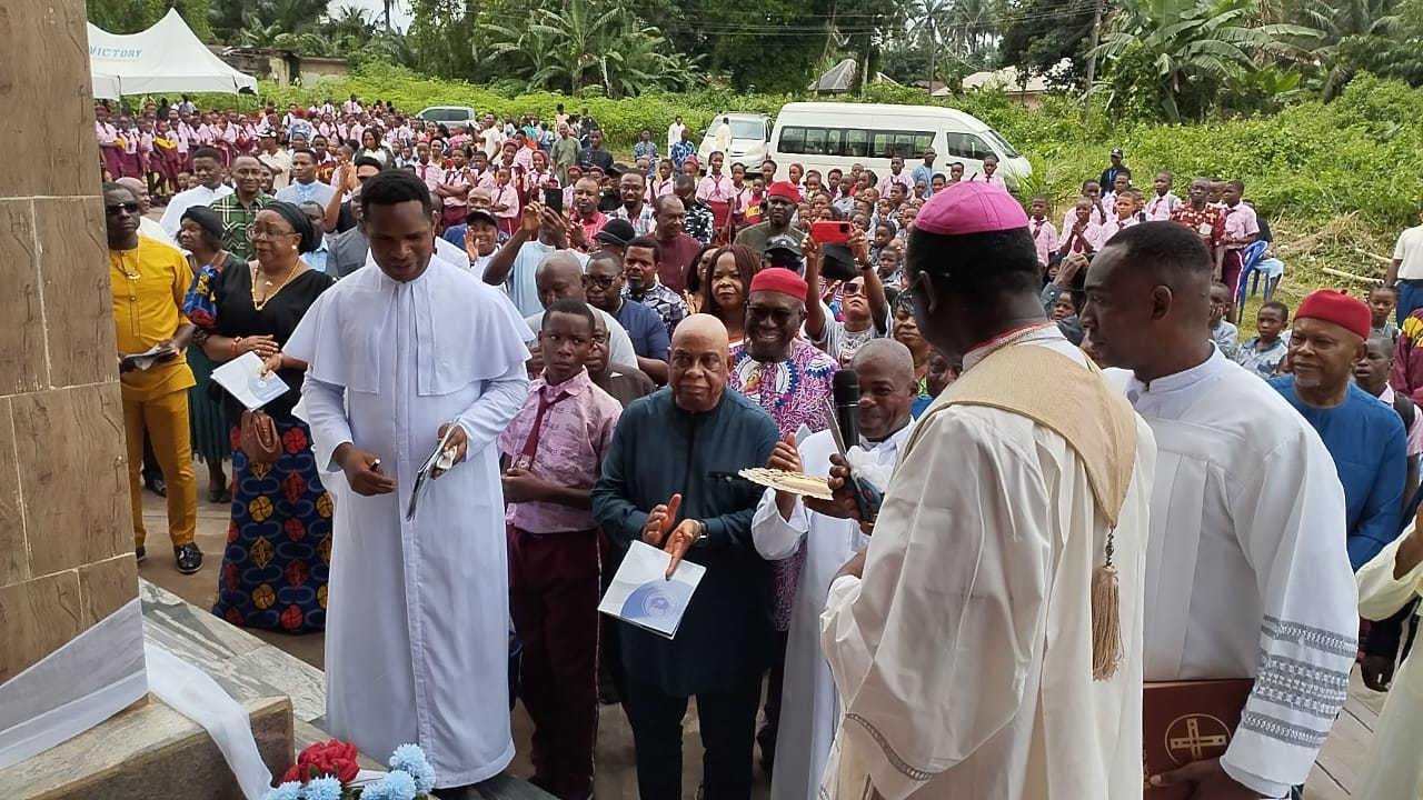 Grooming People for Better Livelihood Centre Renovates St. Peter Secondary School, Awomnuzie