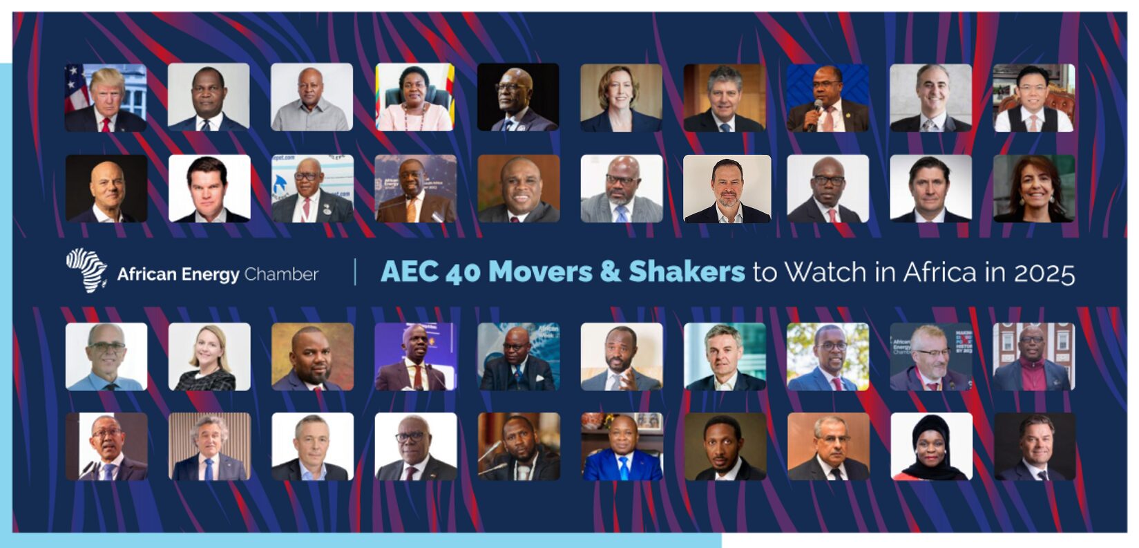 Africa’s Top 40 Movers and Shakers to Watch in 2025