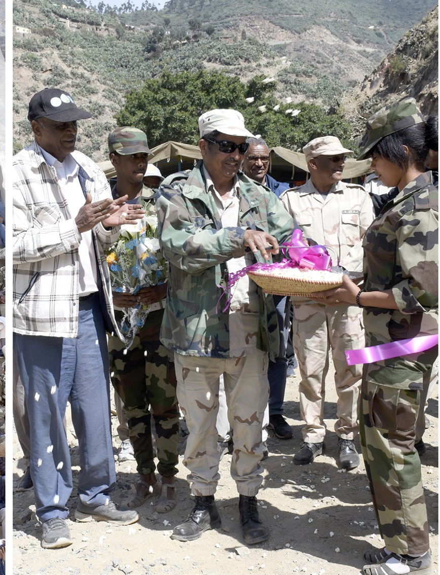 Eritean Defense Forces Inaugurate 120,000m3 Arberobu Dam