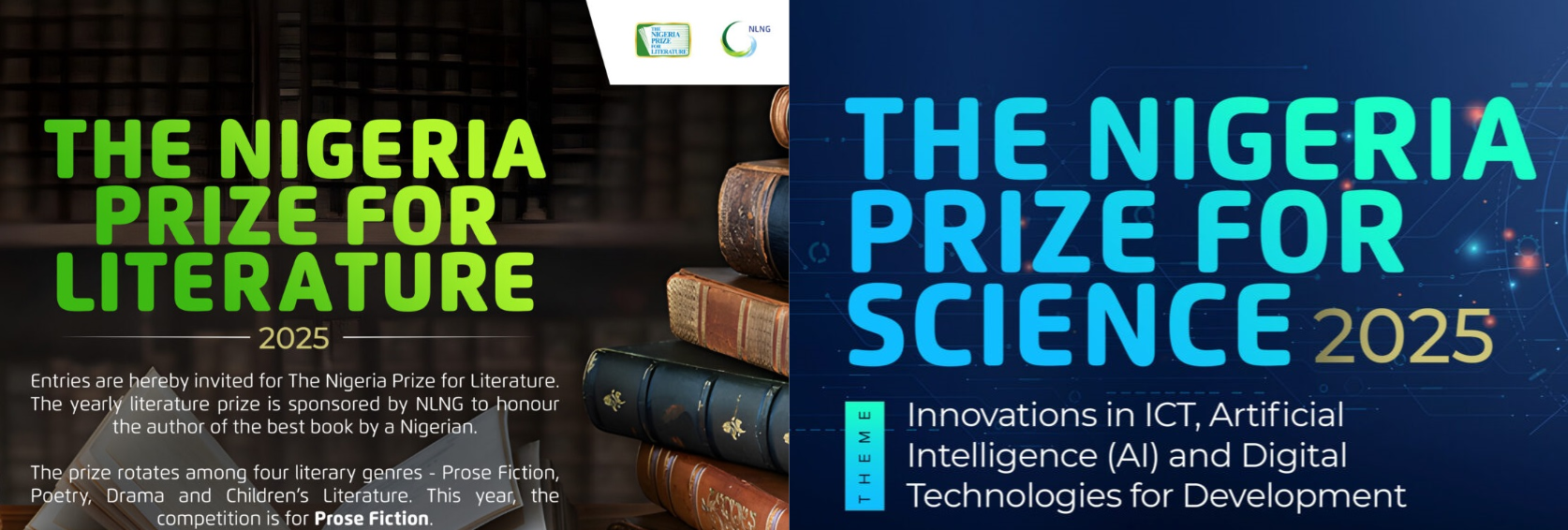 NLNG Fuels Nigerian Creativity: $100,000 Awards Each for The Nigerian Prizes in Science and Literature